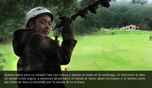Tirolesa Al Final de la Senda